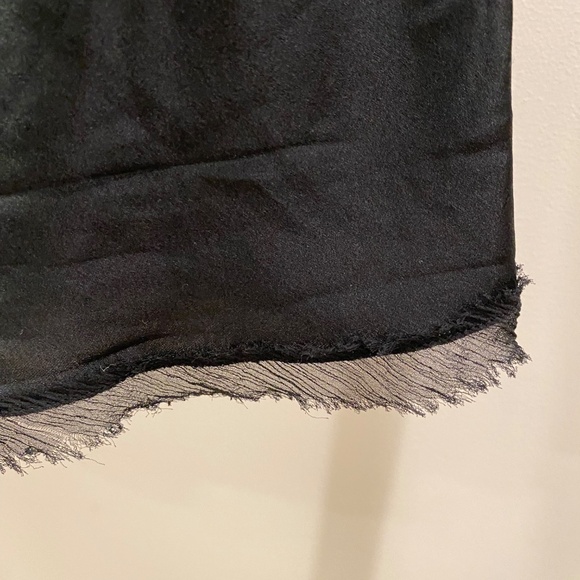 Express Design Studio Black Silk & Lace Stretch Camisole Top Size S - Picture 4 of 7